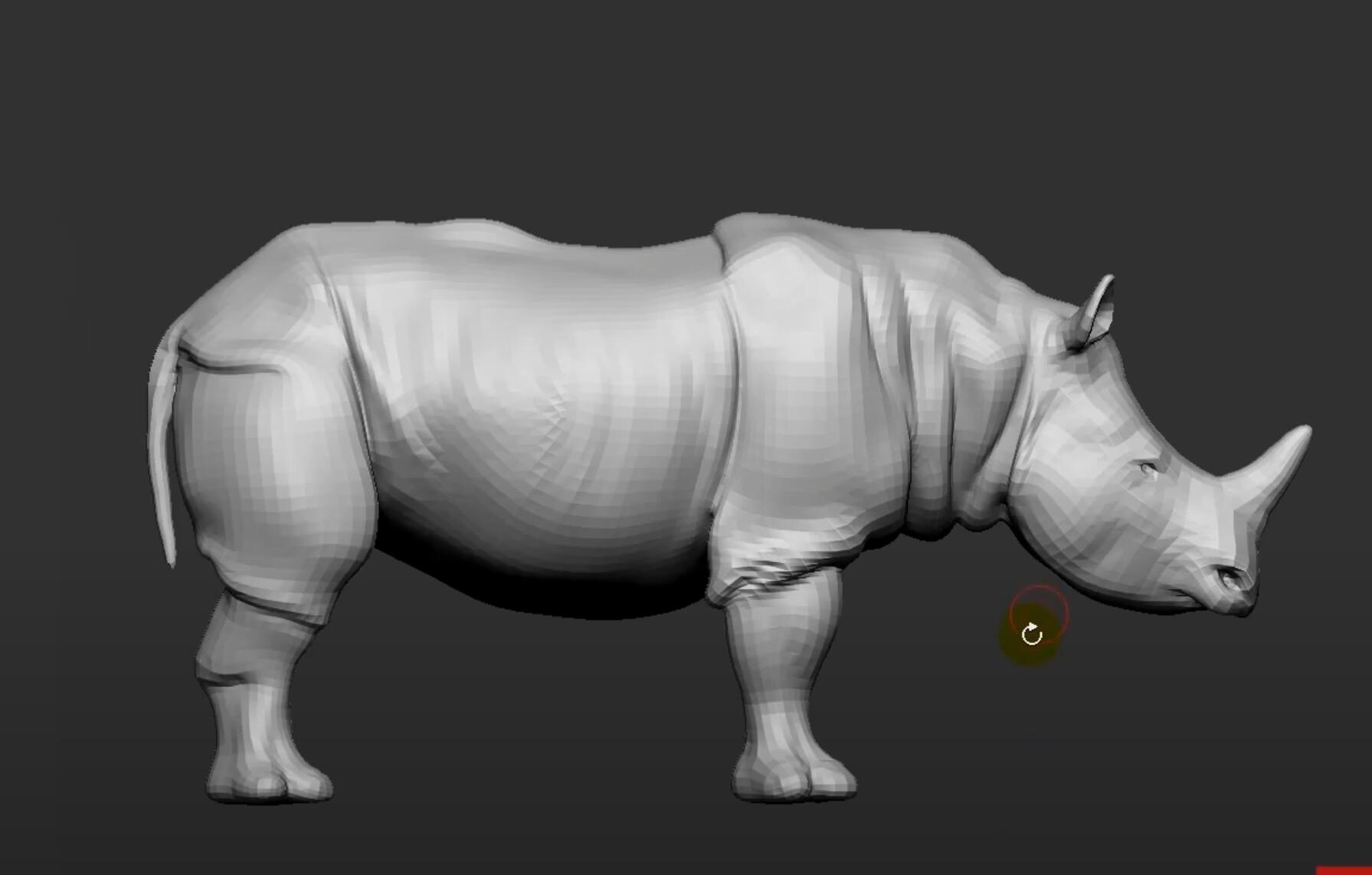 zbrush动物模型实录