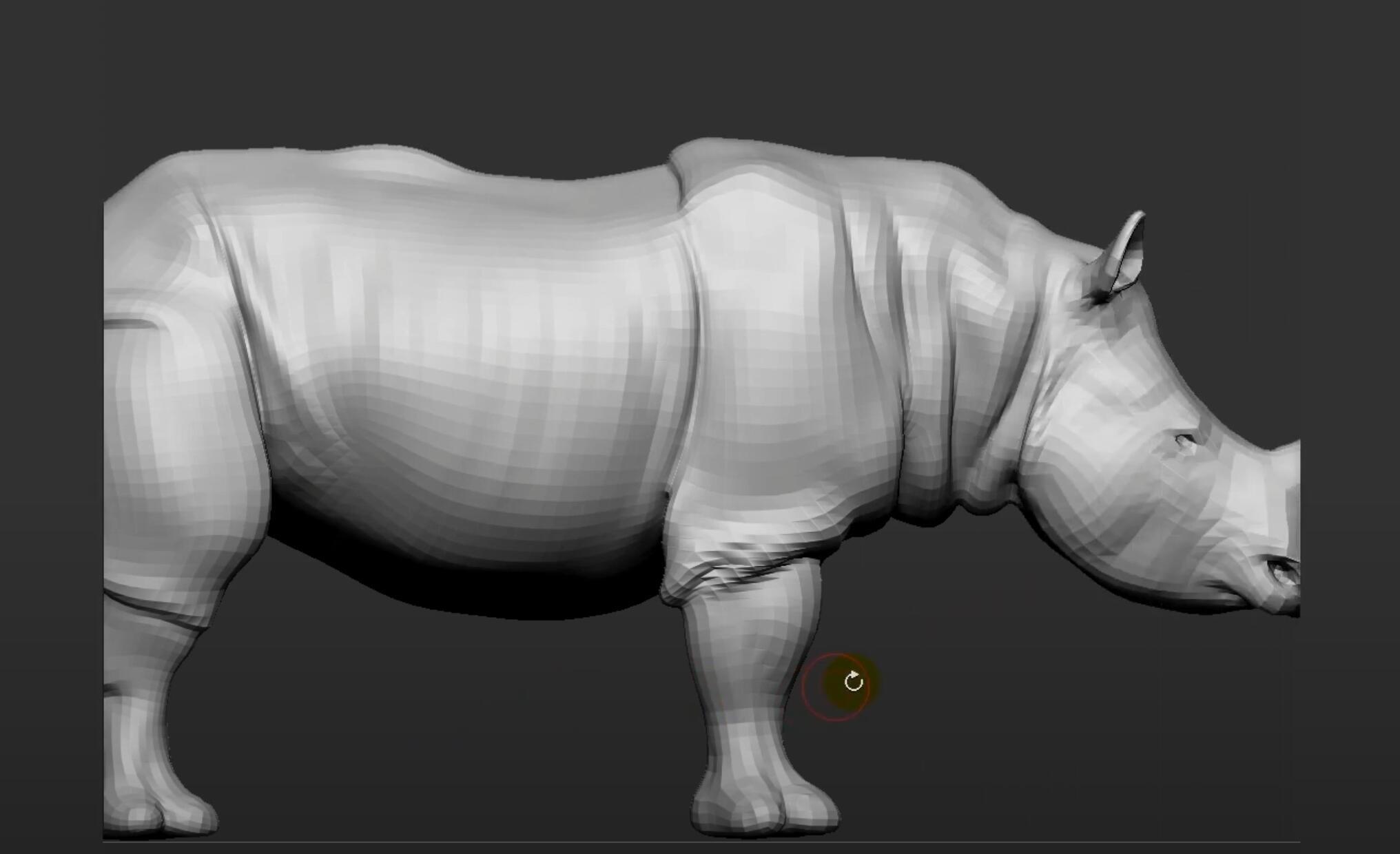 zbrush动物模型实录